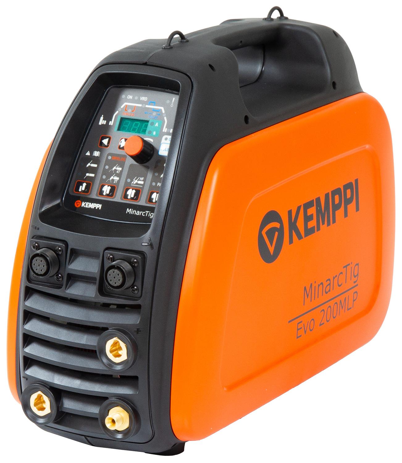 P0642TX  Kemppi MinarcTig EVO 200 MLP with 4m TX225G4 Torch, Earth Cable & Gas Hose